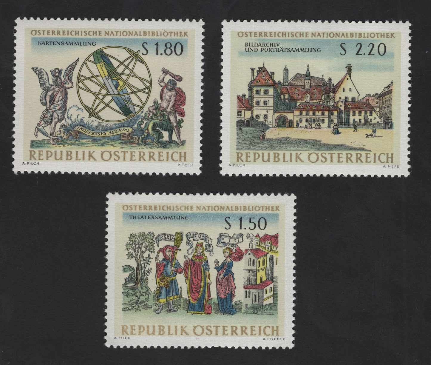 SCG12265 - Austria – Austrian National Library Collections Commemorative Set