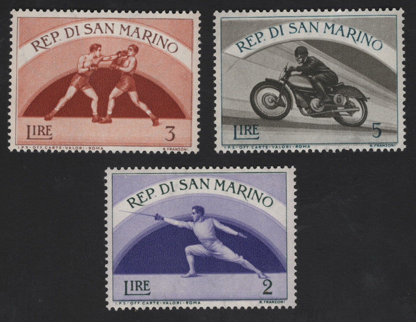SCG12268 - San Marino Sports & Motor Achievement Commemorative Set