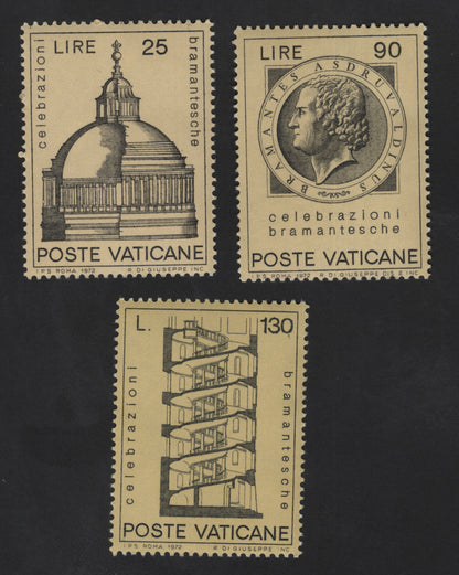 SCG12281 - Vatican City 1972 – Bramante Celebrations Architectural Set
