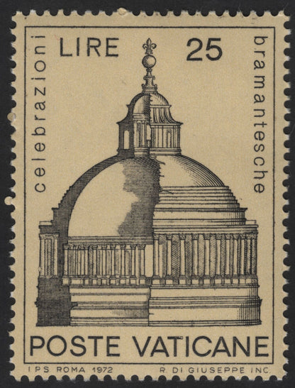 SCG12281 - Vatican City 1972 – Bramante Celebrations Architectural Set