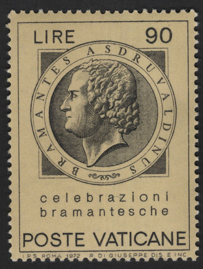 SCG12281 - Vatican City 1972 – Bramante Celebrations Architectural Set