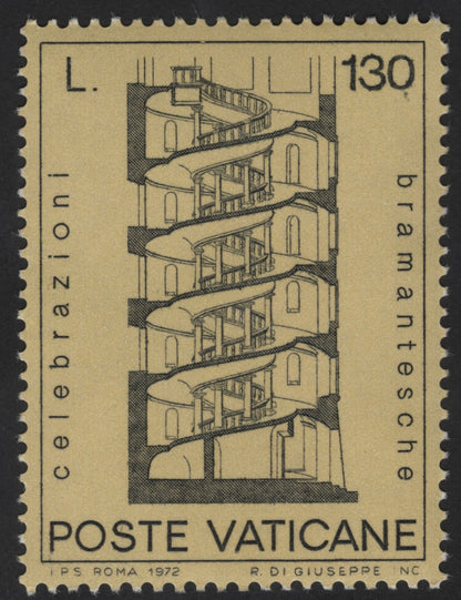SCG12281 - Vatican City 1972 – Bramante Celebrations Architectural Set