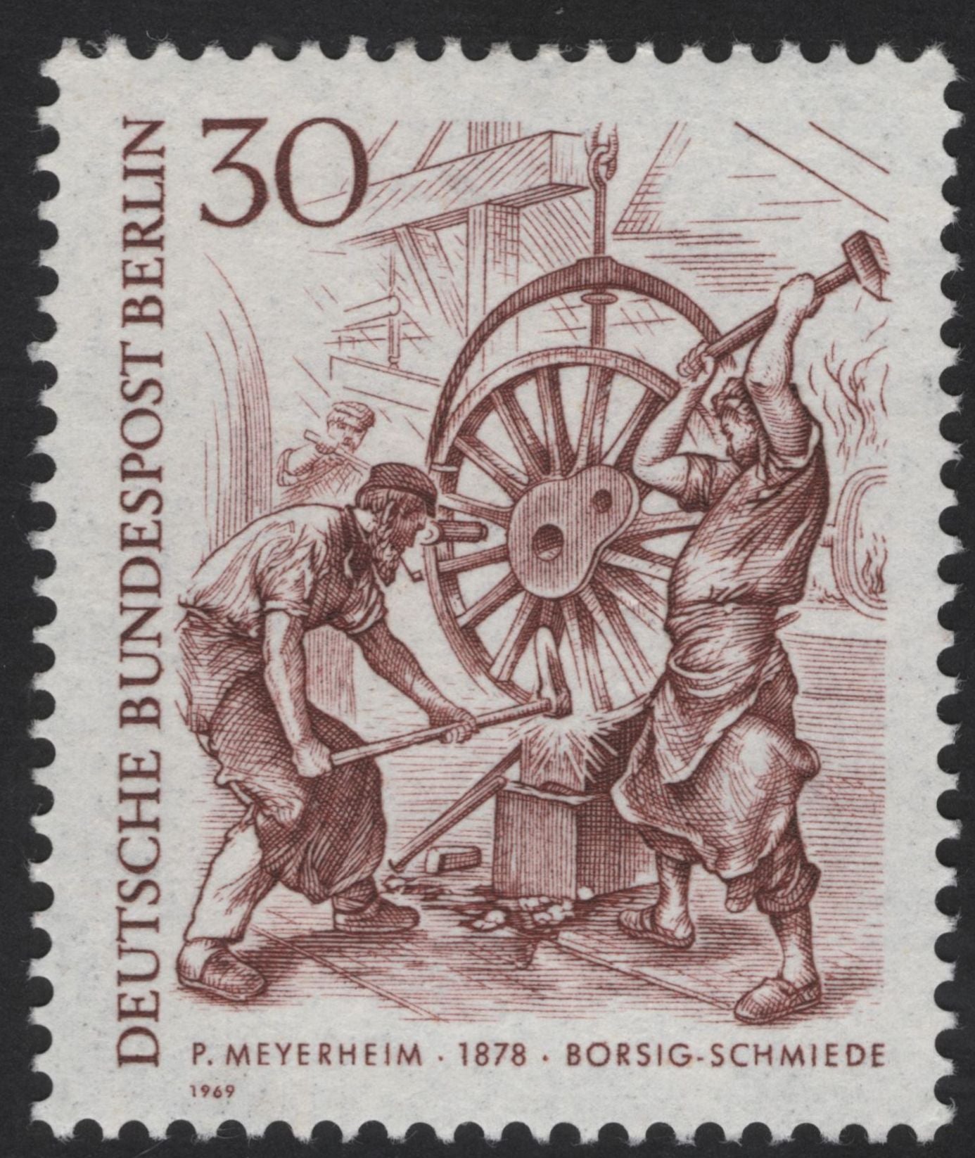 SCG12277 - Germany (Berlin) 1969 – Classic 19th Century Occupational Scenes Set