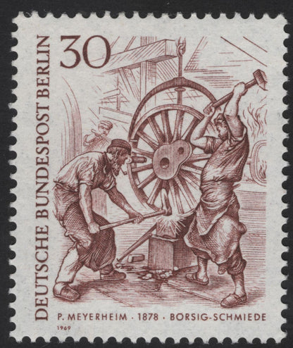 SCG12277 - Germany (Berlin) 1969 – Classic 19th Century Occupational Scenes Set