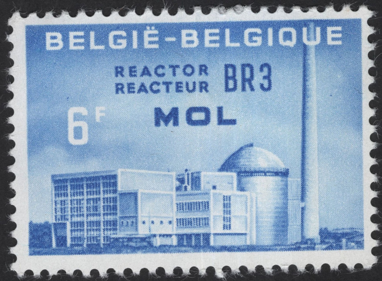 SCG12279 - Belgium 1958–1960 Nuclear Research Reactors – Mol & Euratom Set