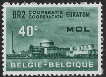 SCG12279 - Belgium 1958–1960 Nuclear Research Reactors – Mol & Euratom Set