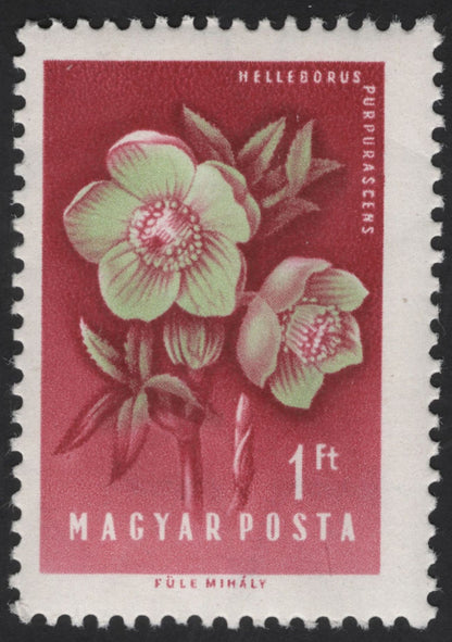 SCG12284 - Hungary 1960 – Medicinal & Wild Flowers (Hungaricum) Set