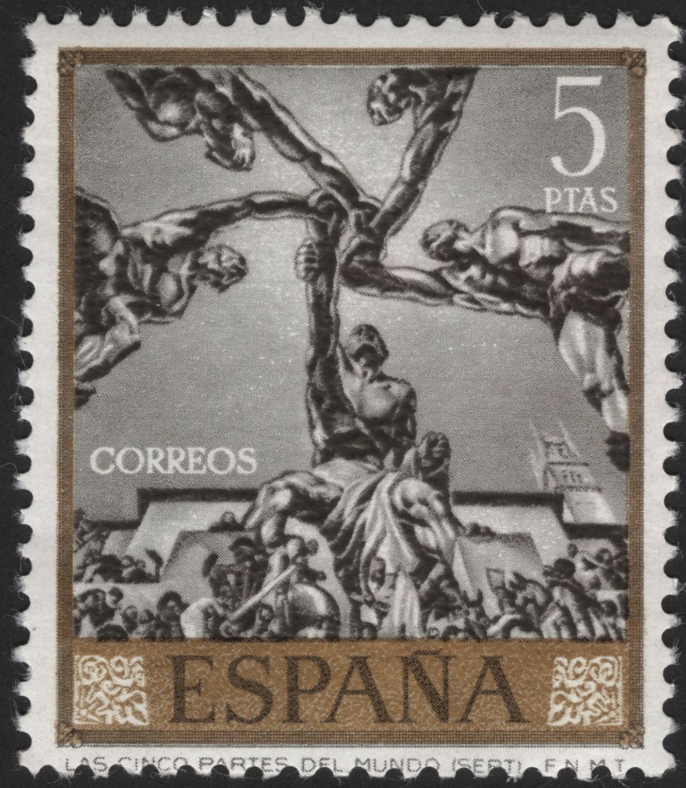 SCG12285 - Spain – 1961 Religious & Historical Art Series (Sert Designs) | Complete Set of 4