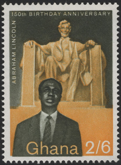 SCG12290 - Ghana 1959 – 150th Birth Anniversary of Abraham Lincoln Set