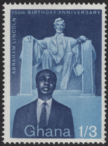 SCG12290 - Ghana 1959 – 150th Birth Anniversary of Abraham Lincoln Set