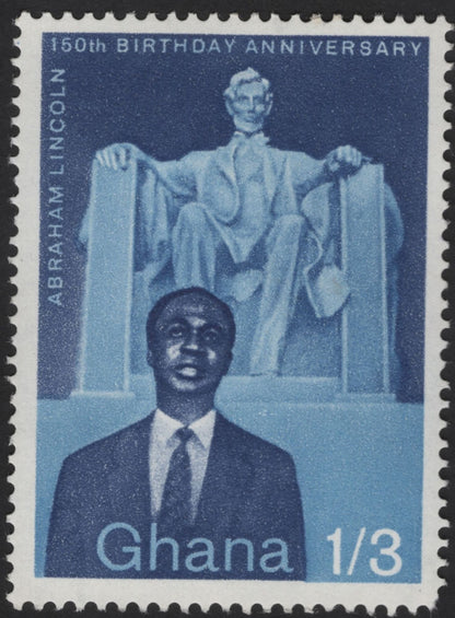 SCG12290 - Ghana 1959 – 150th Birth Anniversary of Abraham Lincoln Set