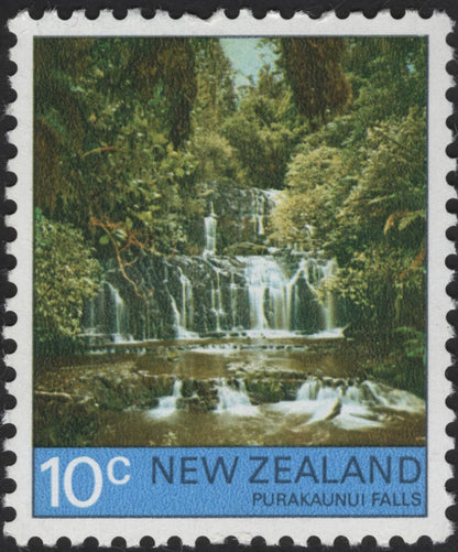 SCG12295 - New Zealand – Scenic Waterfalls Definitive Set (Papakorito, Bridal Veil, Purakaunui & Marakopa Falls)
