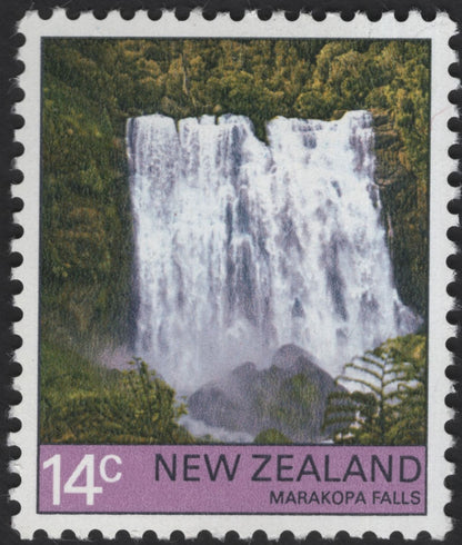 SCG12295 - New Zealand – Scenic Waterfalls Definitive Set (Papakorito, Bridal Veil, Purakaunui & Marakopa Falls)