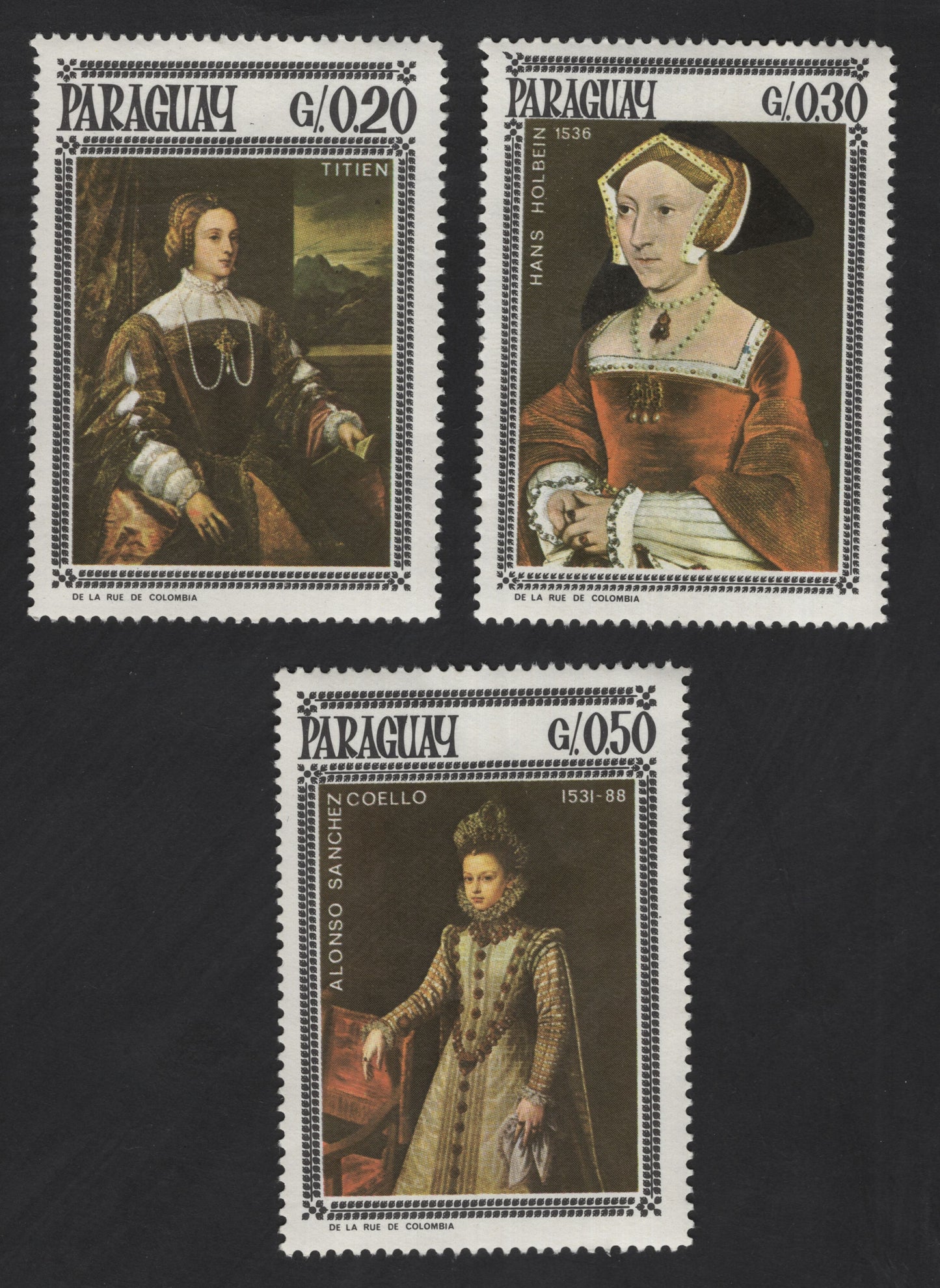 SCG12296 - Paraguay Classic European Portraits Set – Renaissance Masters