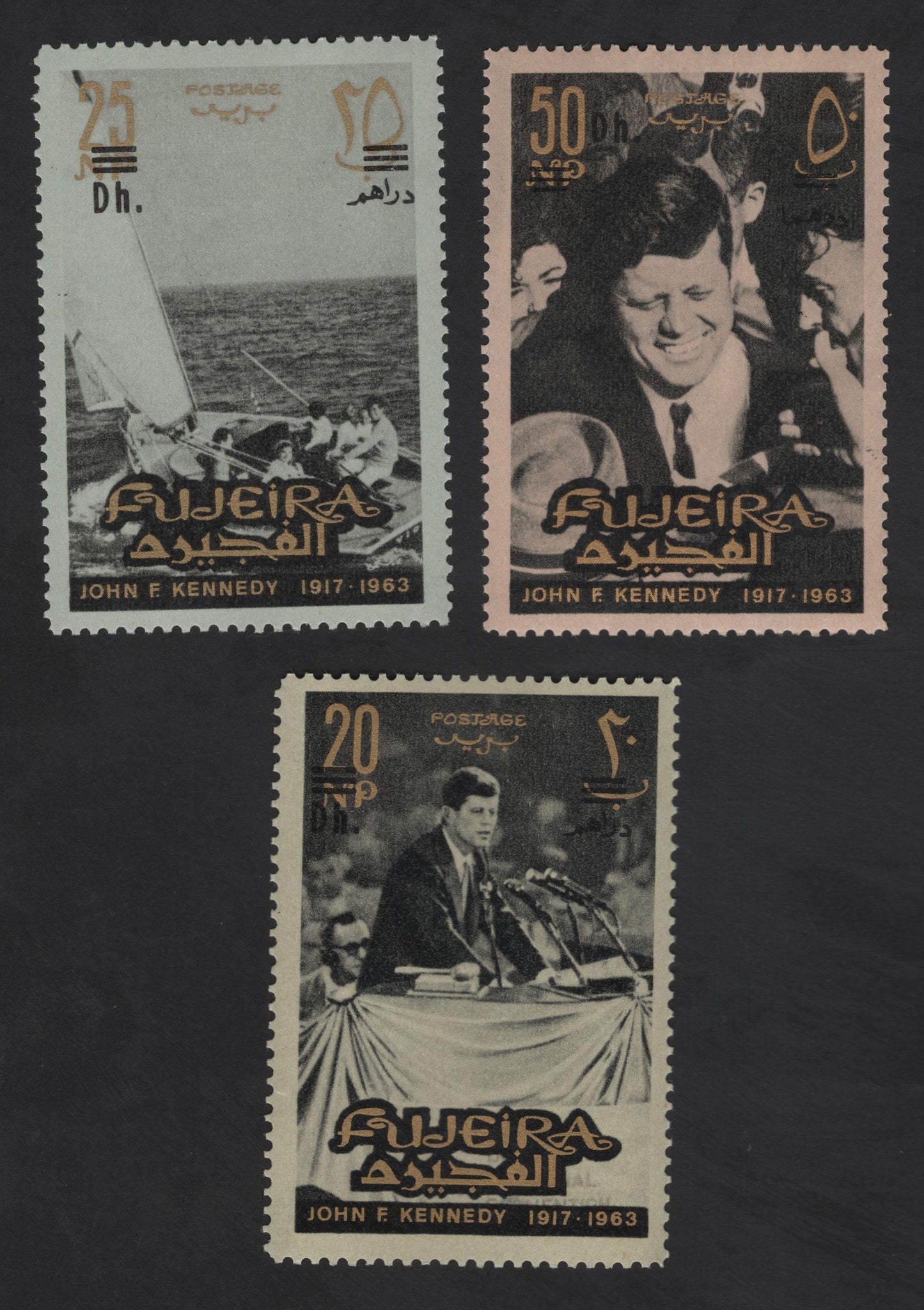 SCG12297 - Fujeira Tribute to John F. Kennedy (1917–1963) – Commemorative Set