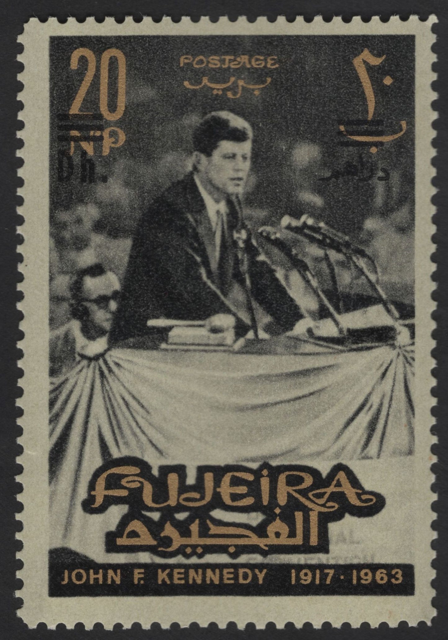 SCG12297 - Fujeira Tribute to John F. Kennedy (1917–1963) – Commemorative Set