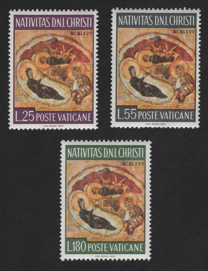 SCG12300 - Vatican City 1967 – “Nativitas D.N.I. Christi” Nativity Set
