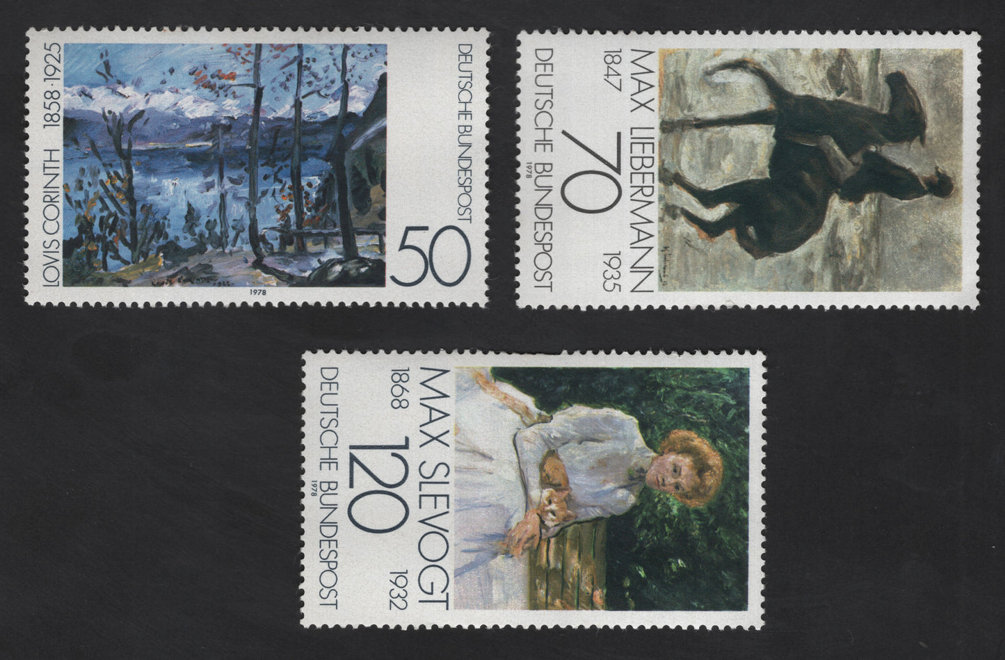 SCG12303 - Germany 1978 – Famous German Painters Commemorative Set