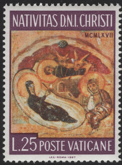 SCG12300 - Vatican City 1967 – “Nativitas D.N.I. Christi” Nativity Set