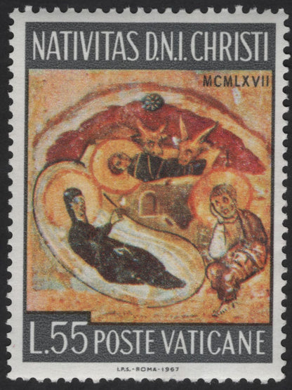 SCG12300 - Vatican City 1967 – “Nativitas D.N.I. Christi” Nativity Set