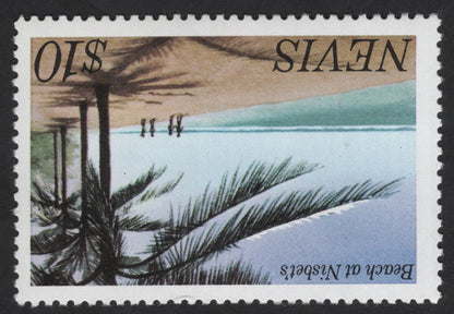 SCG12310 - Nevis Scenic & Heritage Landmarks Set – Beach, Dawn, Bath House & Fort Charles