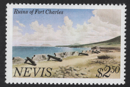 SCG12310 - Nevis Scenic & Heritage Landmarks Set – Beach, Dawn, Bath House & Fort Charles