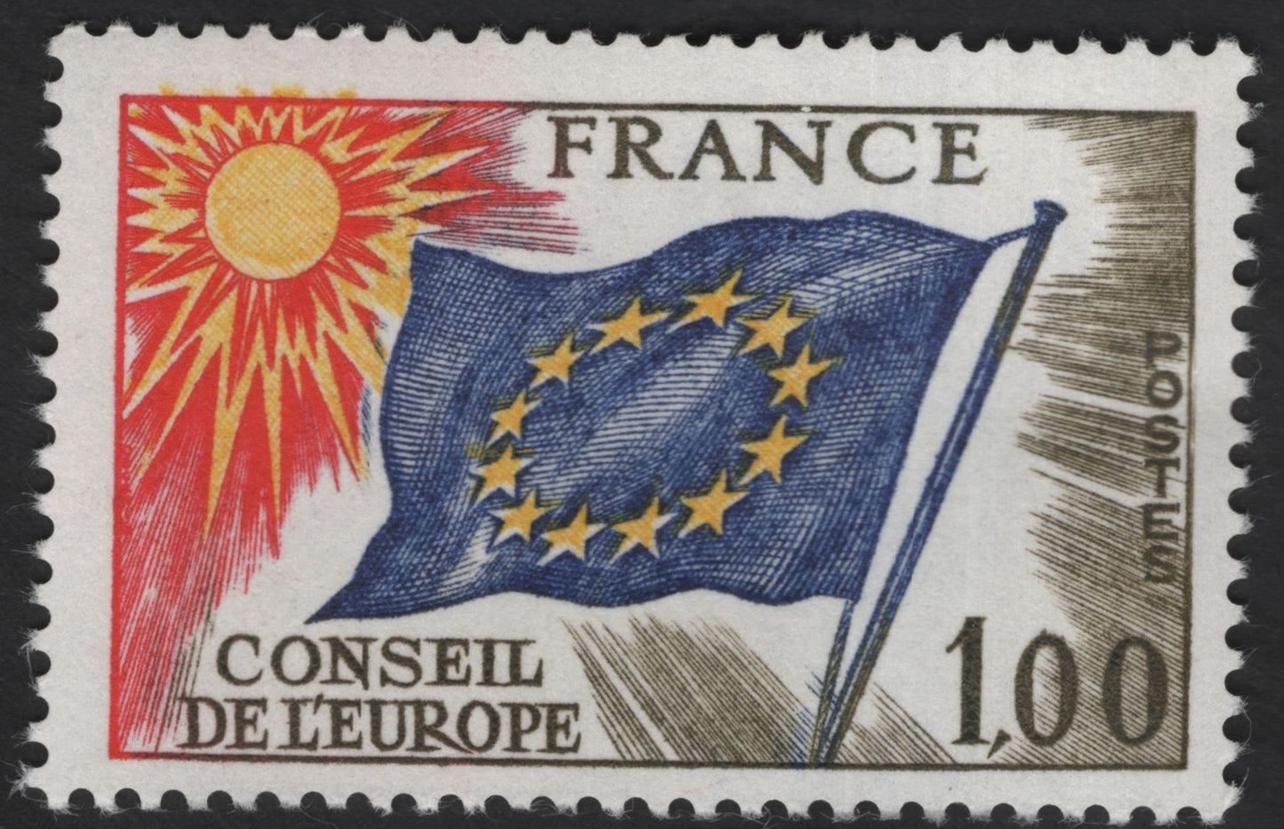 SCG12312 - France – Conseil de l’Europe Flag Issue (Multicolour Set)