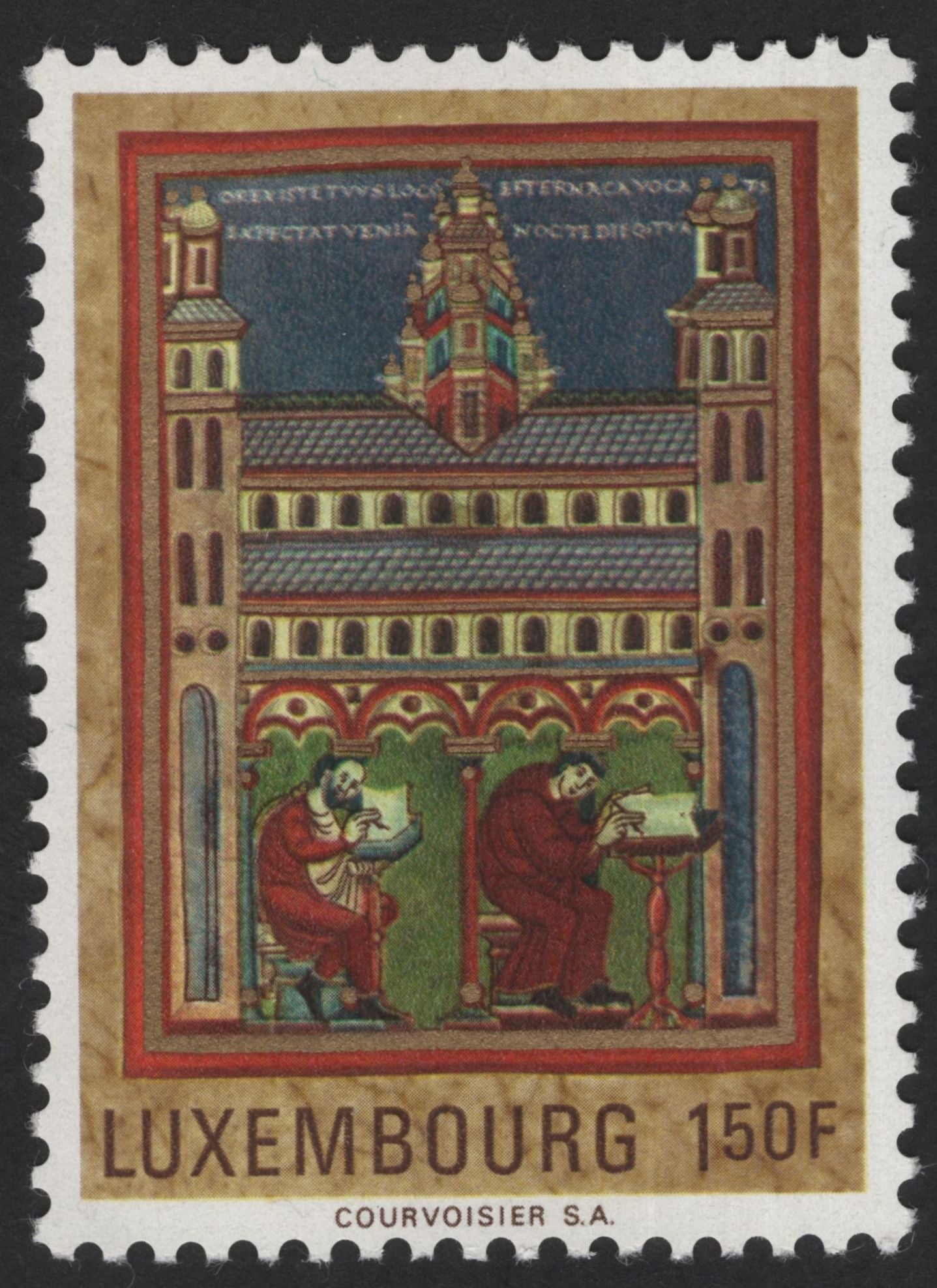 SCG12308 - Luxembourg 1966 – Medieval Illuminated Manuscripts Set