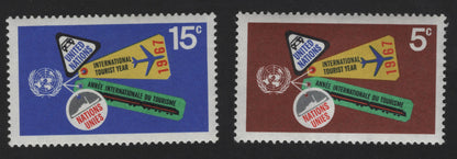 SCG12123 - United Nations 1967 International Tourist Year Commemorative Stamps