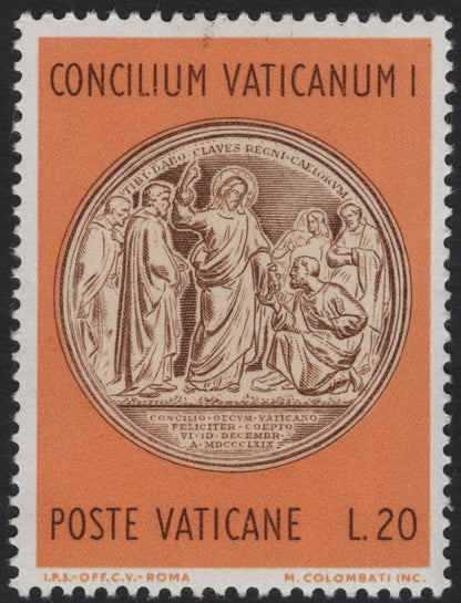 SCG10832 - Vatican City 1971 – First Vatican Council Centenary Set