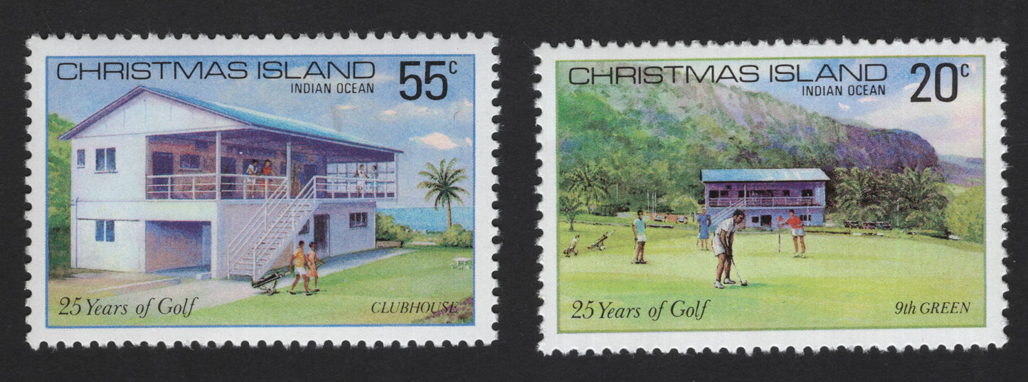 SCG12116 - Christmas Island – 25 Years of Golf Anniversary (Clubhouse & 9th Green)