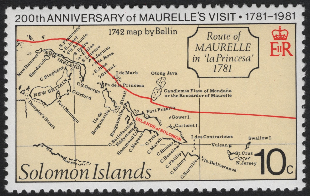 Maurelle SCG8356 - 200th Anniversary of Maurelle’s Visit – Solomon Islands (198 ...