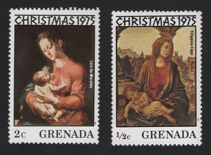 SCG12117 - Grenada 1975 Christmas – Madonna and Child Masterpiece Stamps