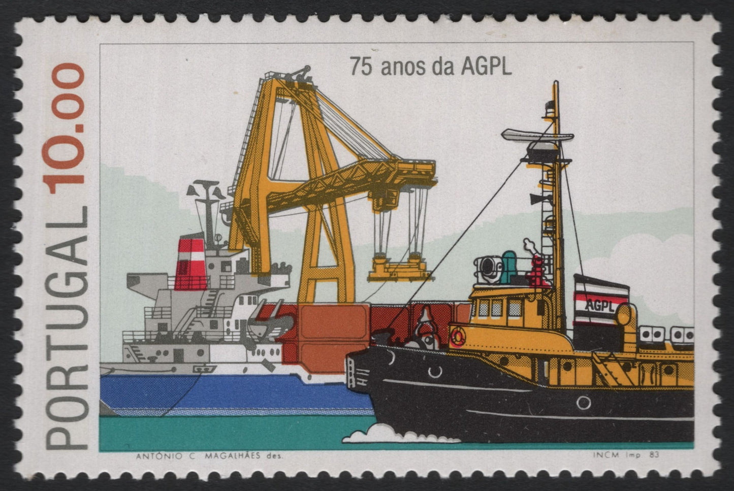 SCG8358 - 🇵🇹 Portugal – 75 Years of AGPL (1983)