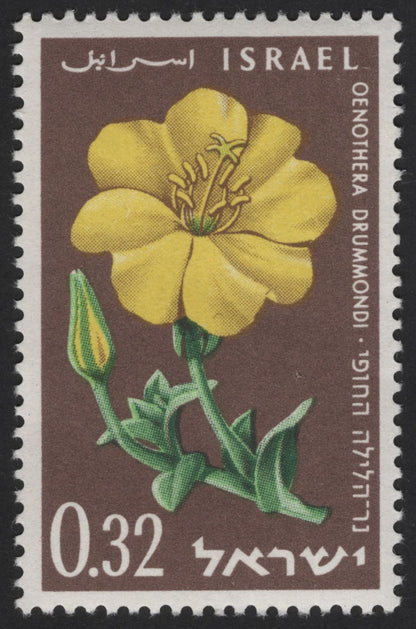 SCG12118 - Israel Wild Flowers Definitive Series – Oenothera & Pancratium