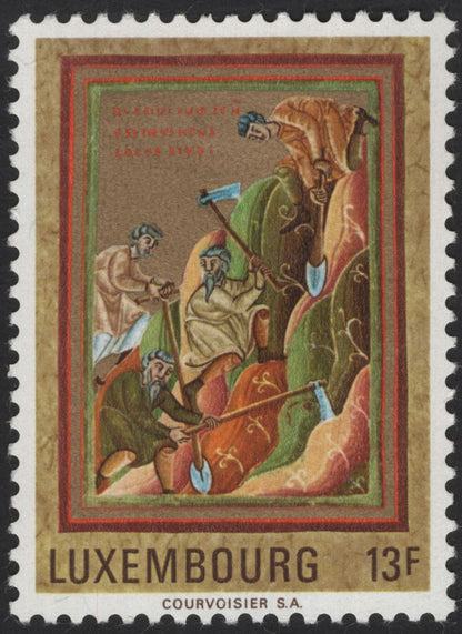 SCG12315 - Luxembourg 1966 Illuminated Manuscripts – Medieval Art Series