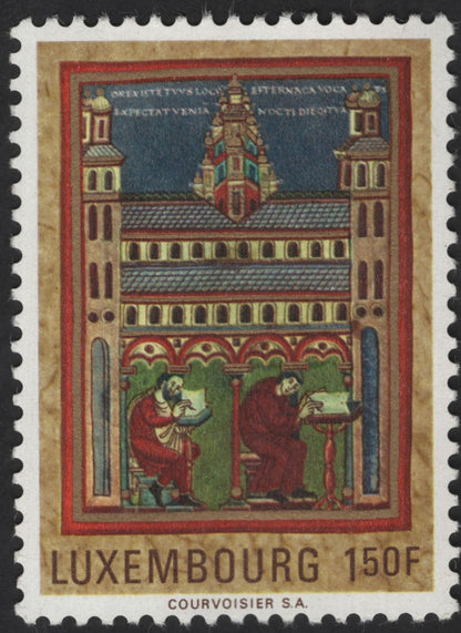SCG12315 - Luxembourg 1966 Illuminated Manuscripts – Medieval Art Series