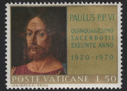 SCG12316 - Vatican City 1970 – Pope Paul VI 50th Priestly Jubilee Art Series