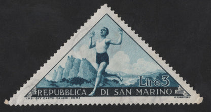 SCG12320 - San Marino 1952 Olympic Games – Triangular Athletic Pair