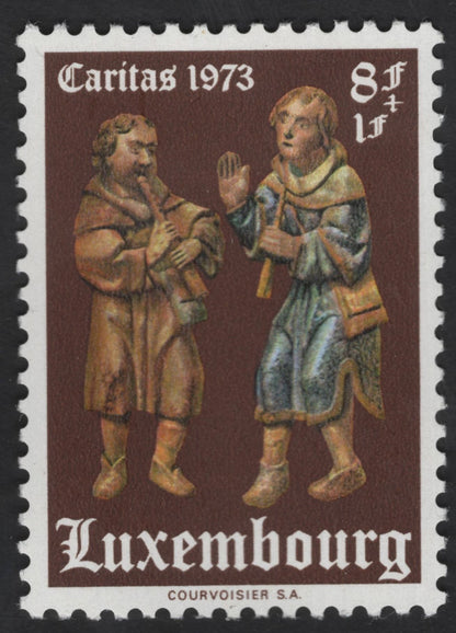 SCG12325 - Luxembourg – Caritas Charity Set 1973 (Religious Sculptures Series)