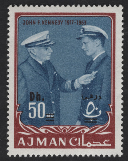 SCG12327 - Ajman – John F. Kennedy Memorial Set (1967 Issue)