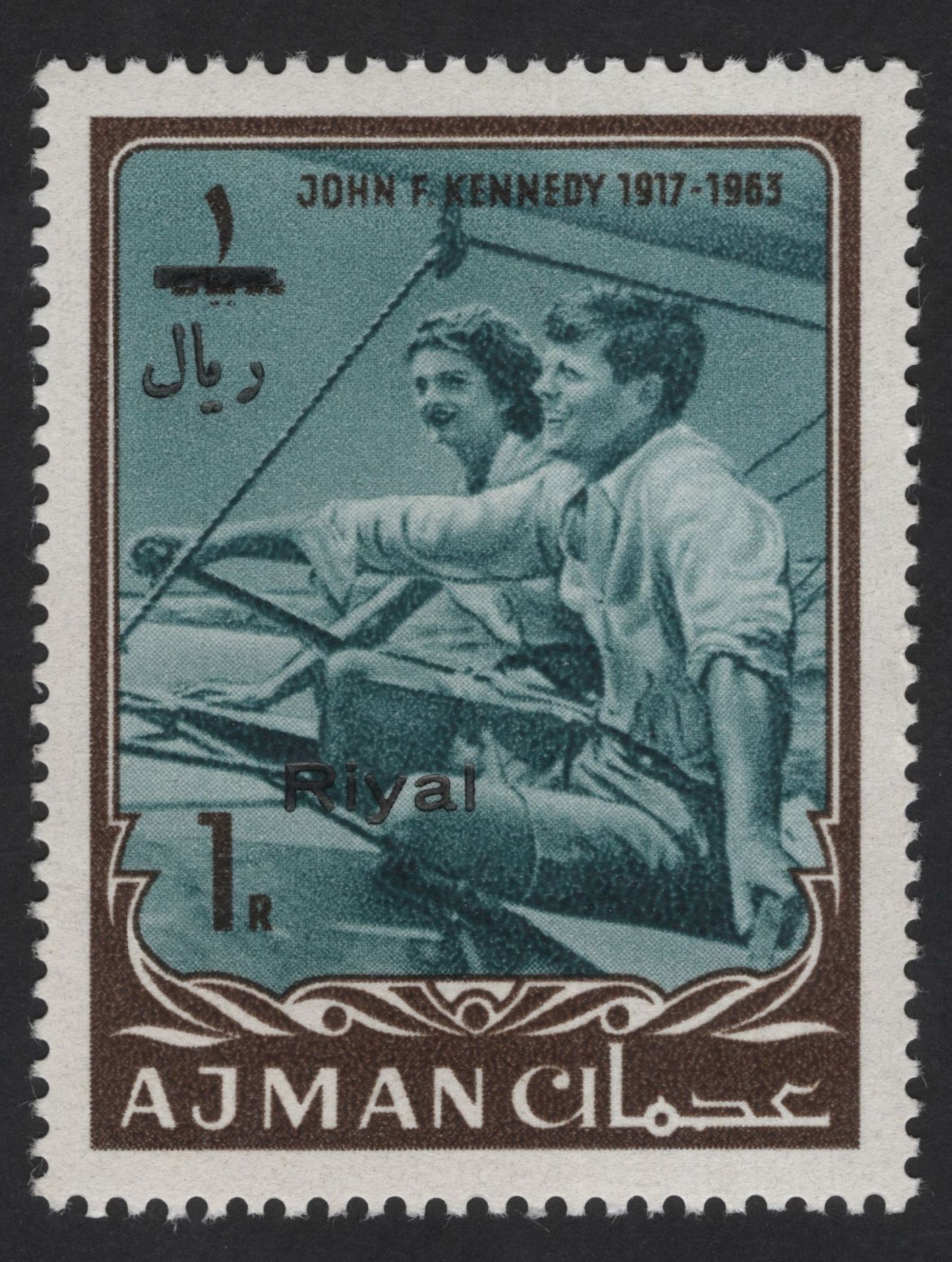 SCG12327 - Ajman – John F. Kennedy Memorial Set (1967 Issue)
