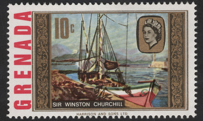 SCG12329 - Grenada – Sir Winston Churchill Commemorative Art Stamp Set