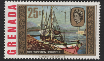 SCG12329 - Grenada – Sir Winston Churchill Commemorative Art Stamp Set