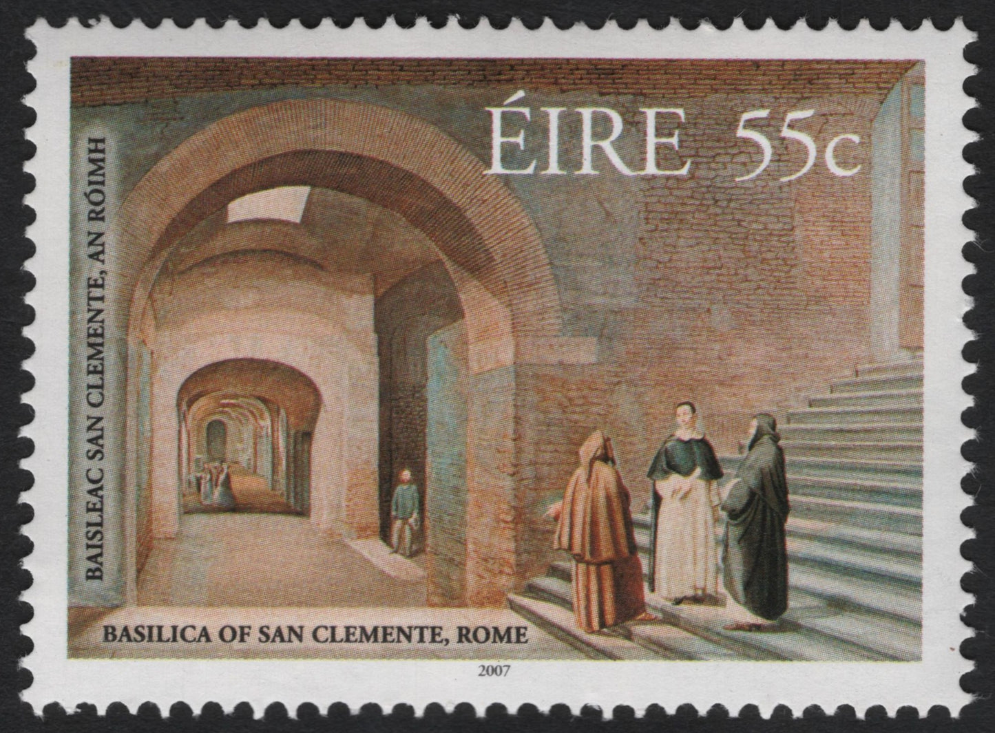 SCG8380 - Ireland 2007 – Basilica of San Clemente, Rome (Éire 55c)