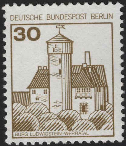 SCG12133 - Germany (Berlin) Castles Definitive Series – Burg Ludwigstein & Schloss Glücksburg