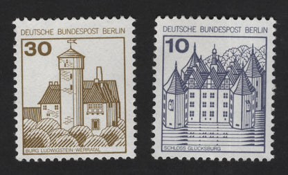 SCG12133 - Germany (Berlin) Castles Definitive Series – Burg Ludwigstein & Schloss Glücksburg