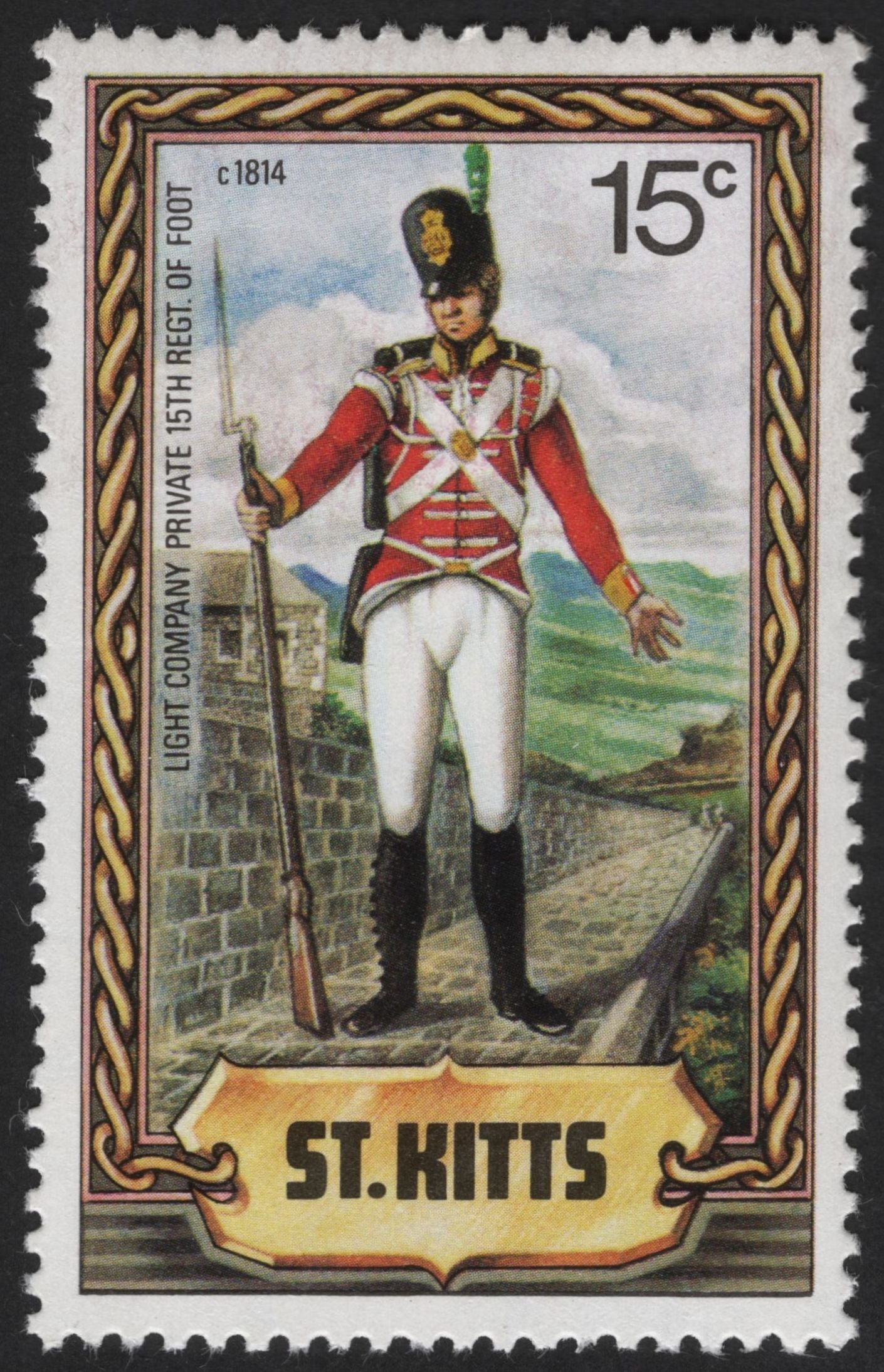 SCG12158 - St. Kitts – 15th Regiment of Foot Historical Uniforms (Private & Officer)