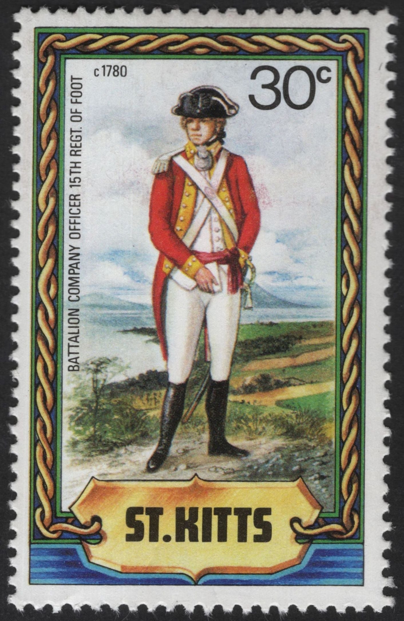 SCG12158 - St. Kitts – 15th Regiment of Foot Historical Uniforms (Private & Officer)