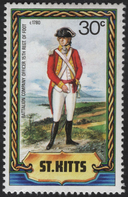 SCG12158 - St. Kitts – 15th Regiment of Foot Historical Uniforms (Private & Officer)